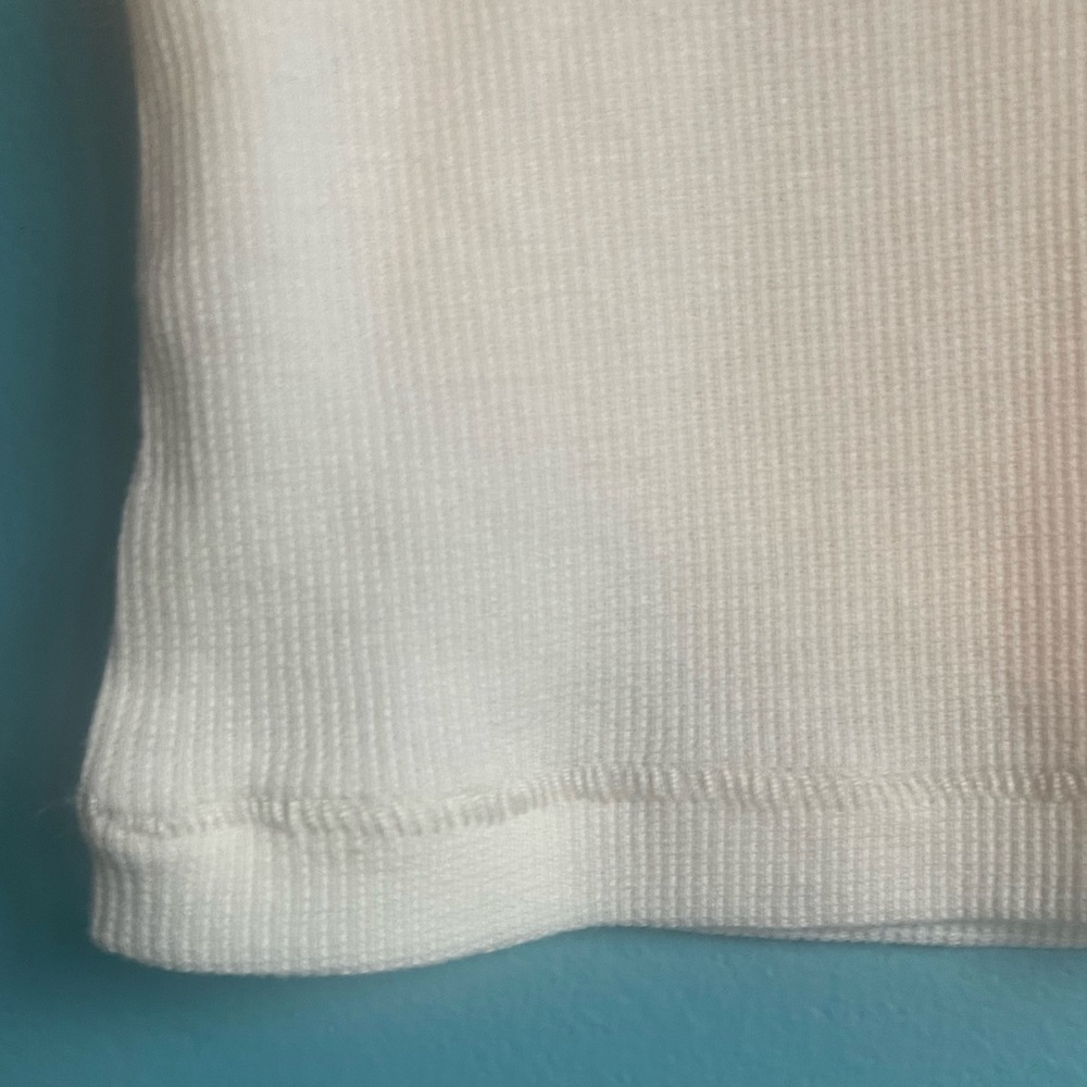 Madewell Long-Sleeve Ribbed Henley Tee - Picture 11 of 13